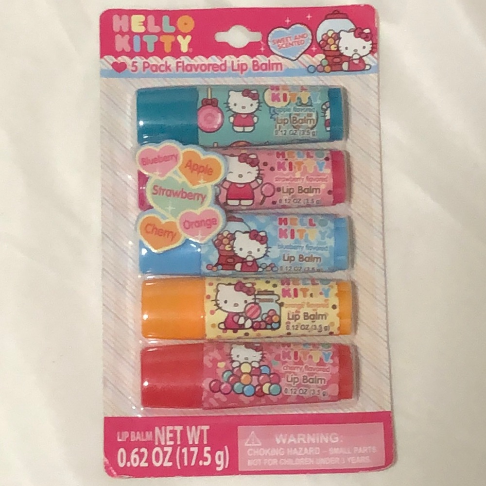 NWT: hello kitty lip balm